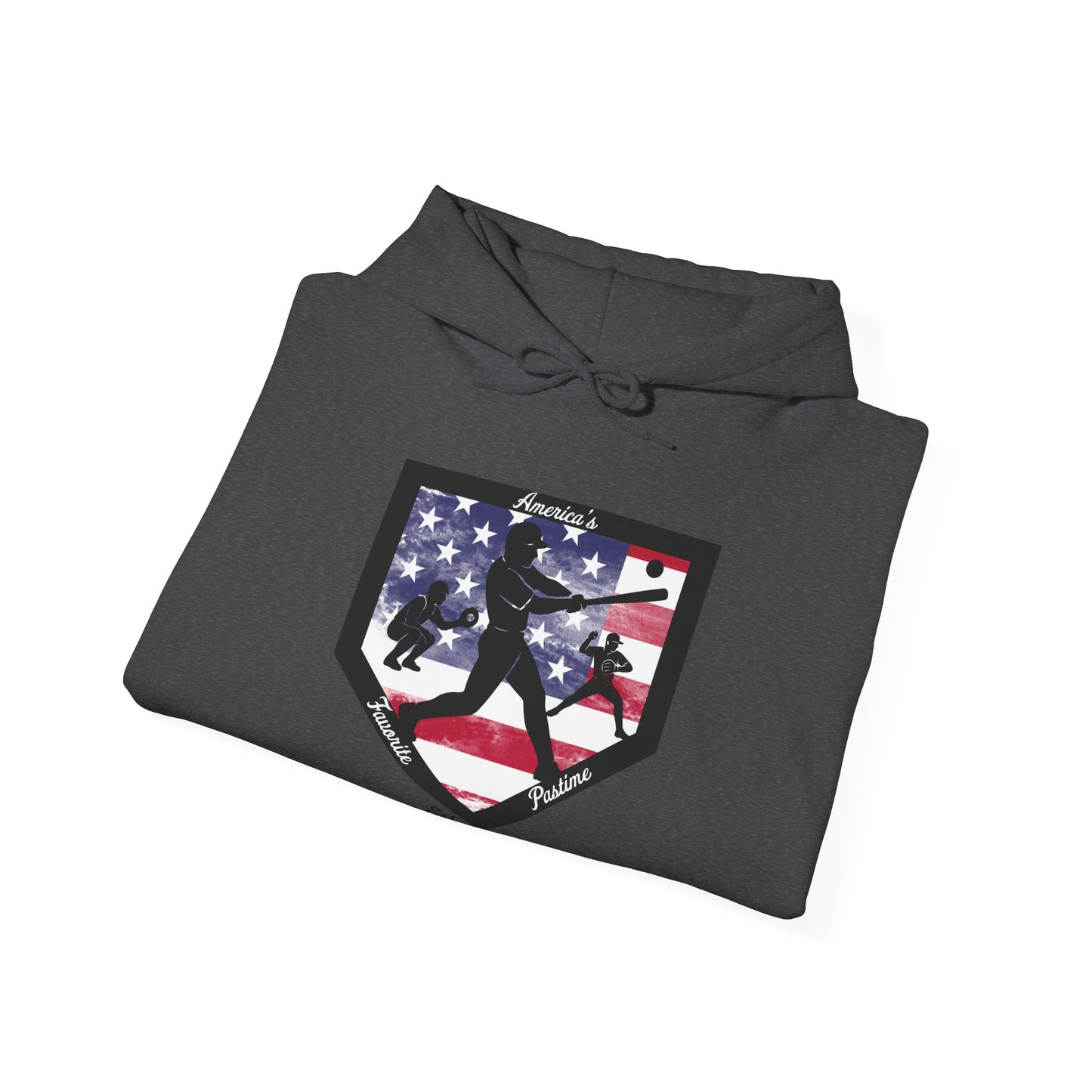 Baseball Home Plate Hoodie – America's Favorite Pastime Design