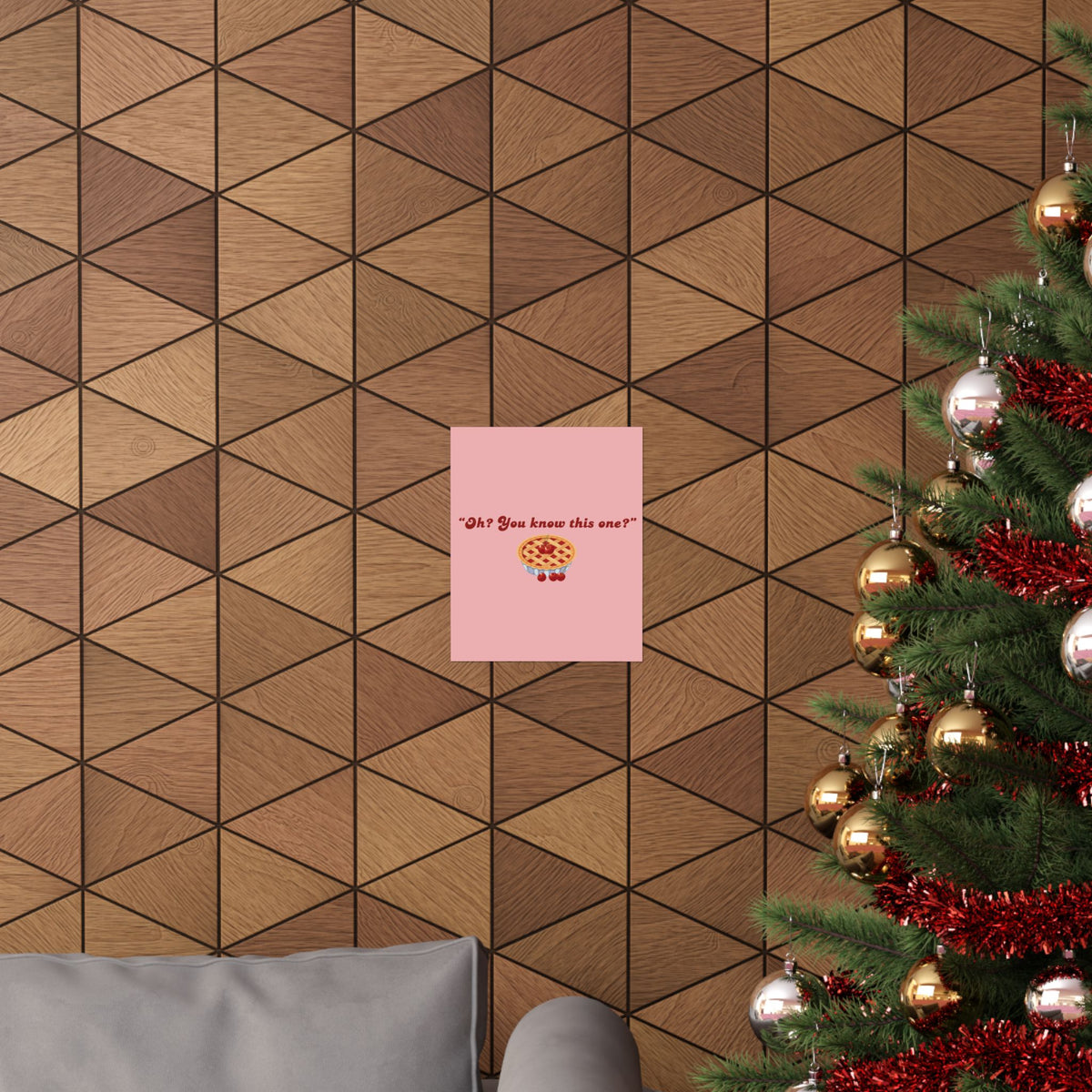 Oh? You know this one? Cherry Pie - Hockey Romance Inspired Wall Art
