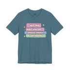 Book Lover Tee — "Just One More Chapter Unless There’s A Cliffhanger" Pastel Graphic