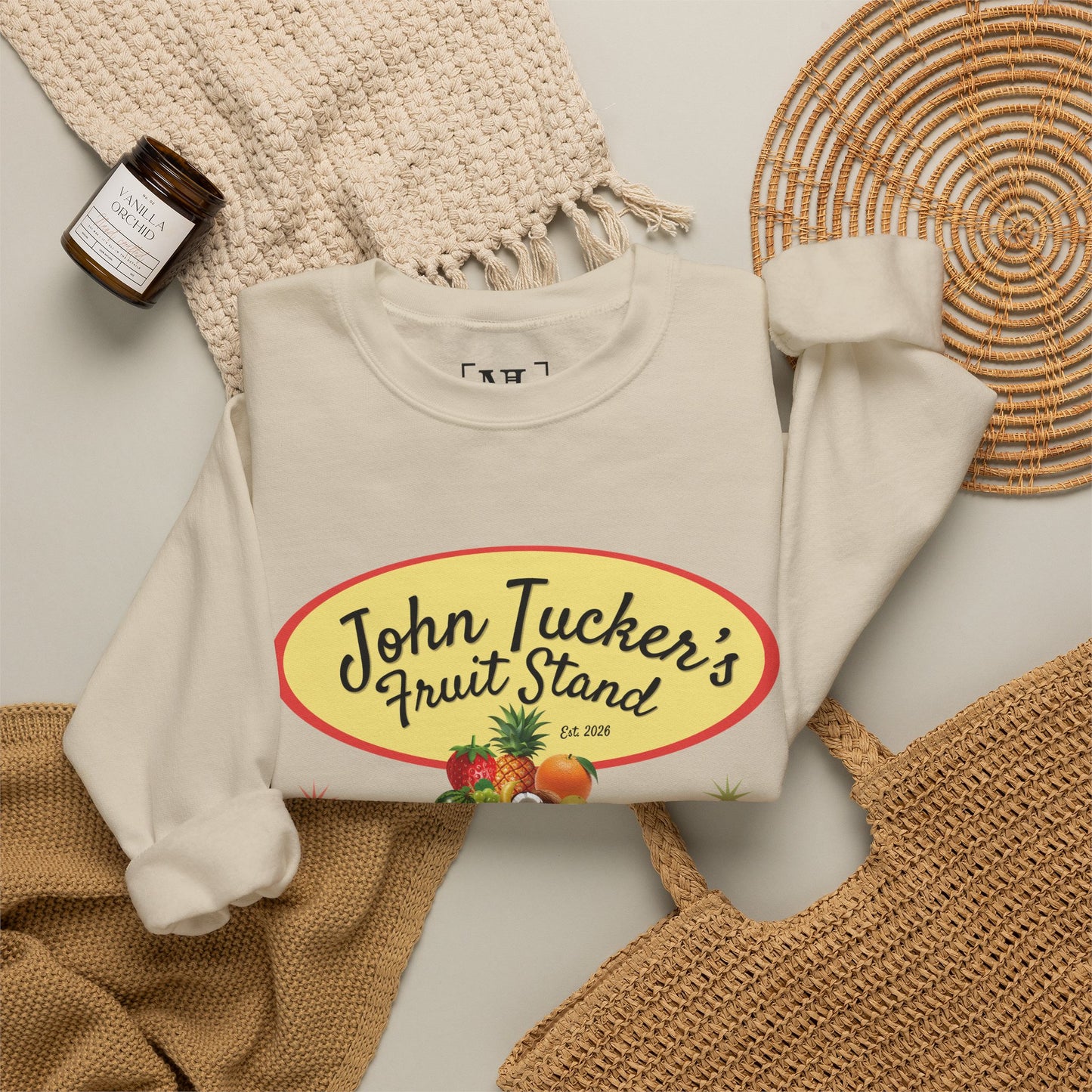 John Tucker's Fruit Stand - Hockey Romance Inspired Sweatshirt