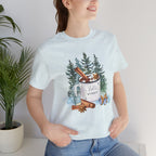 Hello Winter Mug Short Sleeve Tee