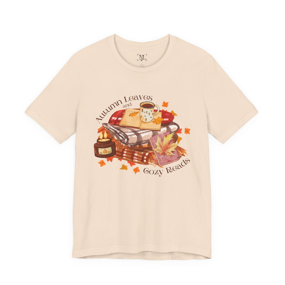 Autumn Leaves & Cozy Reads Tee