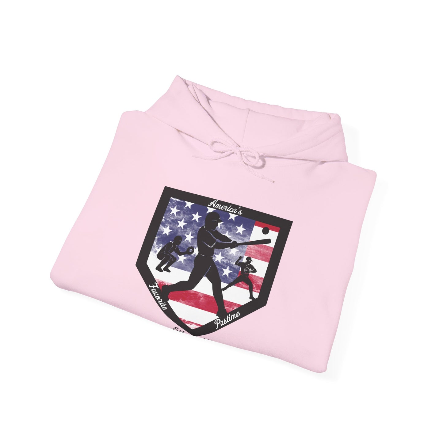 Baseball Home Plate Hoodie – America's Favorite Pastime Design