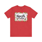 North Pole Library Short Sleeve Christmas Tee
