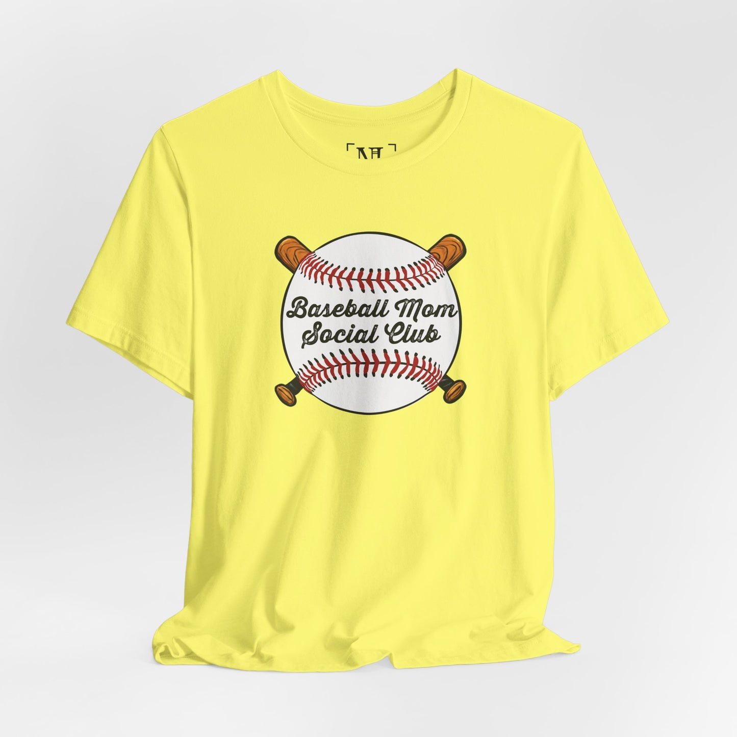 Baseball Mom Social Club Tee — Women’s Baseball Mom T-Shirt