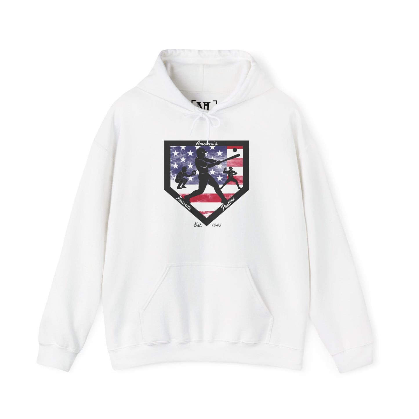 Baseball Home Plate Hoodie – America's Favorite Pastime Design