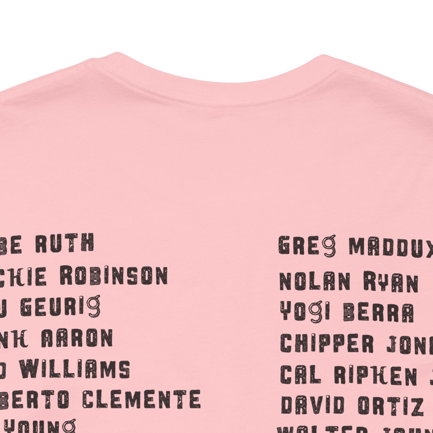 Baseball Tribute Tee — "Heroes Get Remembered, Legends Never Die"