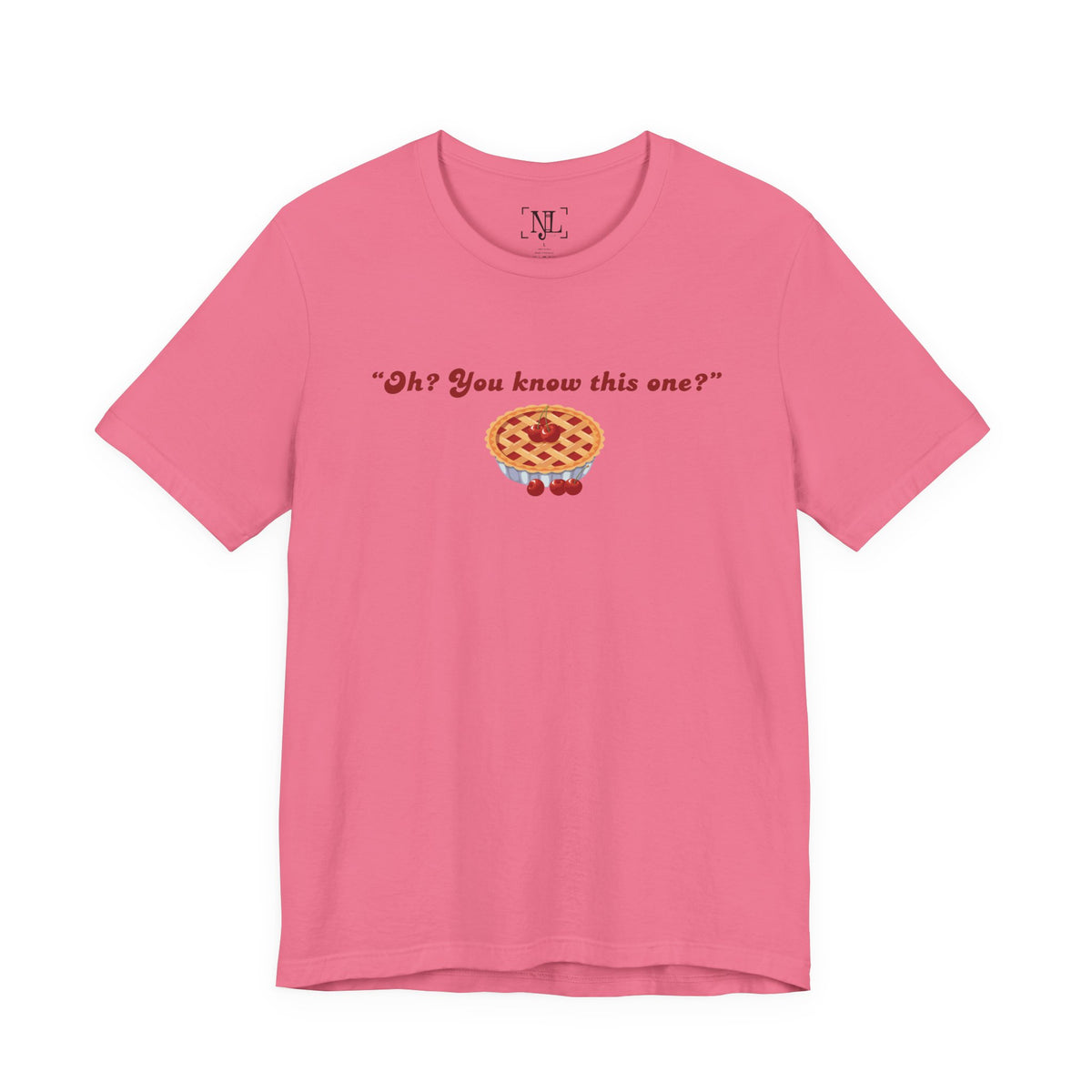 "Oh? You know this one?" Cherry Pie - Hockey Romance Inspired Tee