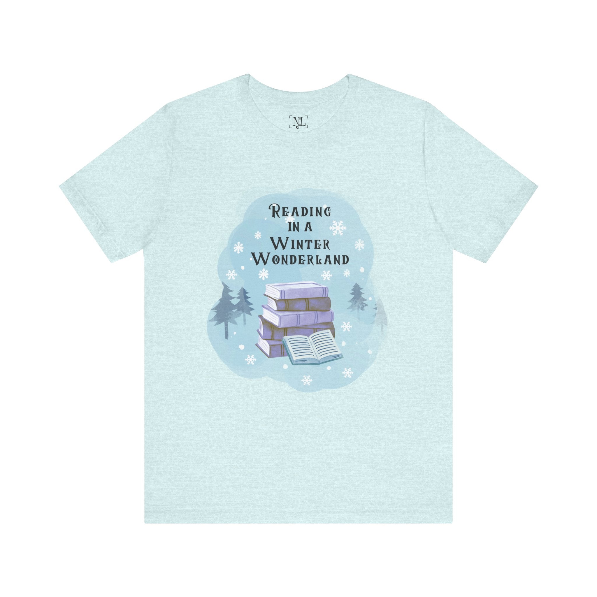 Reading in a Winter Wonderland Short Sleeve Tee
