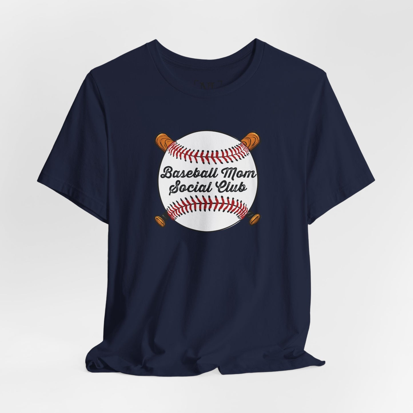Baseball Mom Social Club Tee — Women’s Baseball Mom T-Shirt