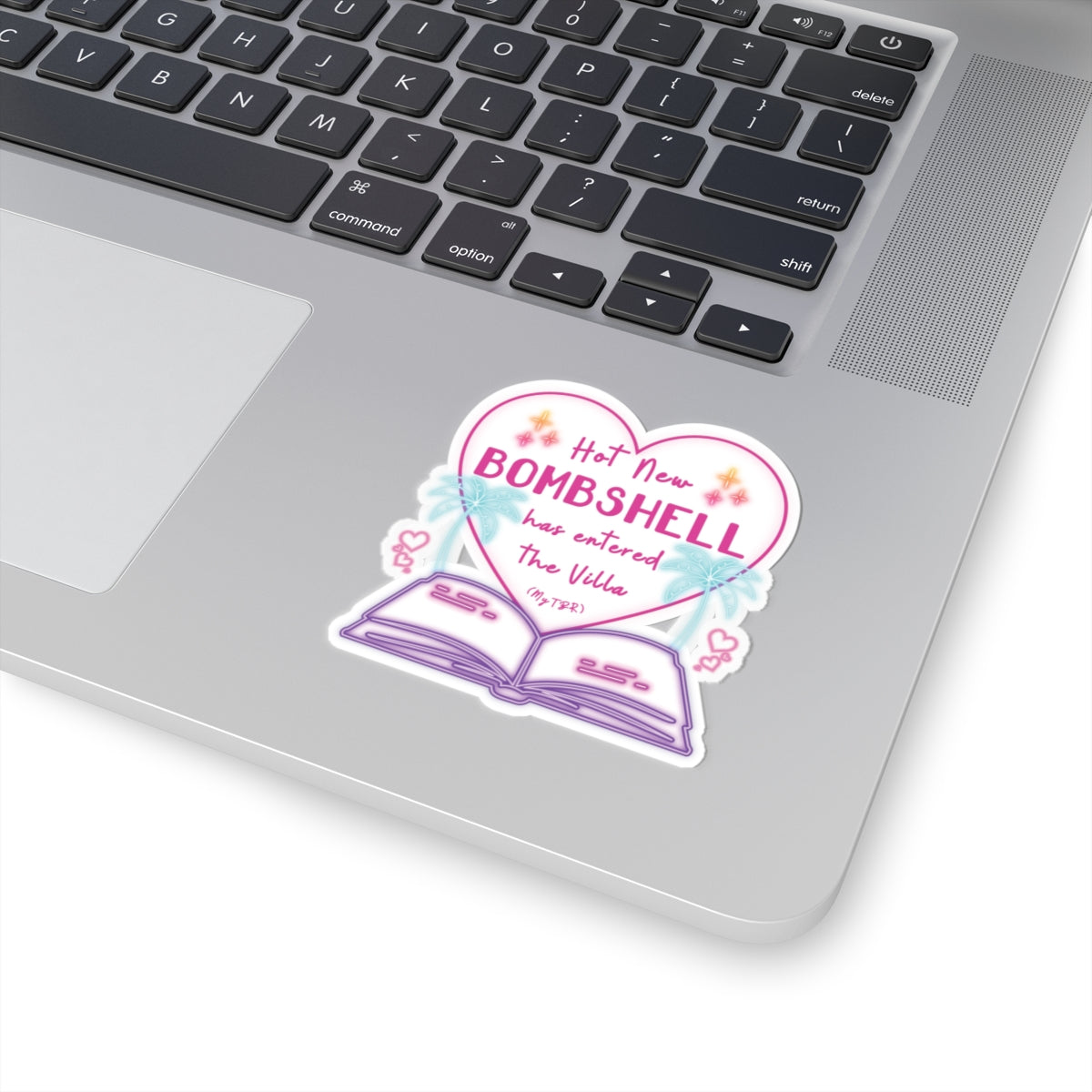 Hot New Bombshell Has Entered The Villa - Bookish Villa Inspired Kiss Cut Sticker