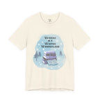 Reading in a Winter Wonderland Short Sleeve Tee