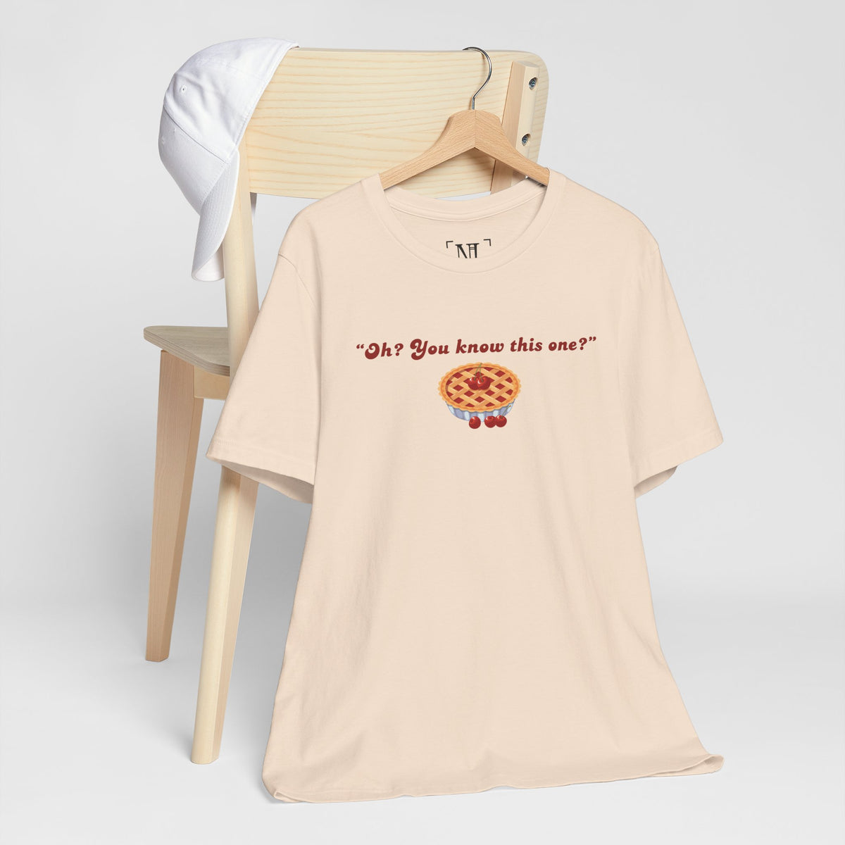 "Oh? You know this one?" Cherry Pie - Hockey Romance Inspired Tee