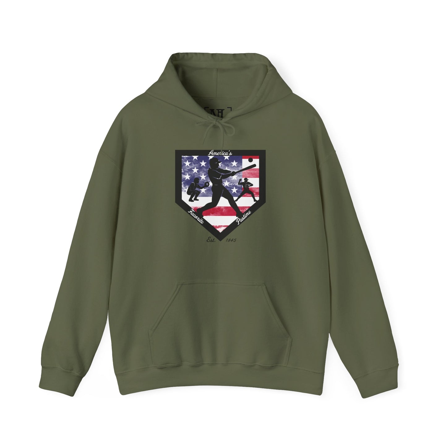 Baseball Home Plate Hoodie – America's Favorite Pastime Design