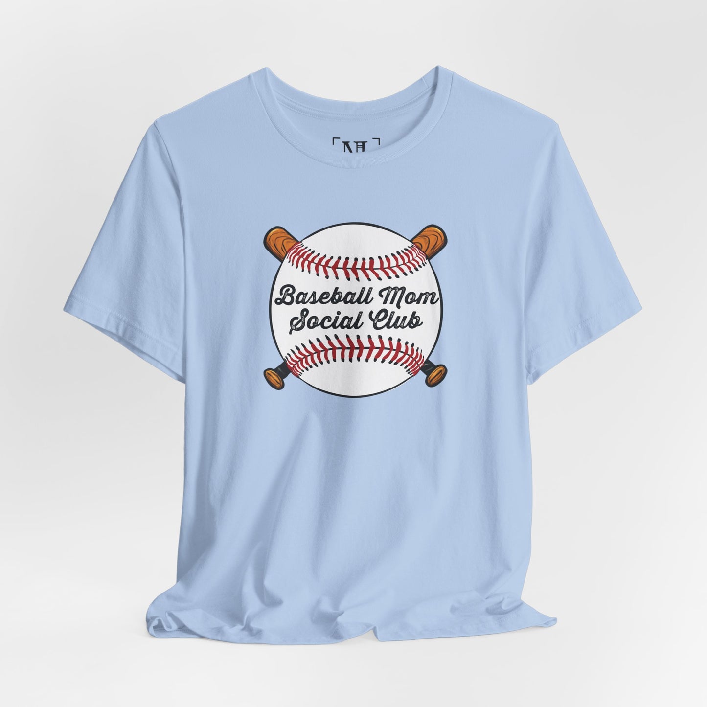 Baseball Mom Social Club Tee — Women’s Baseball Mom T-Shirt