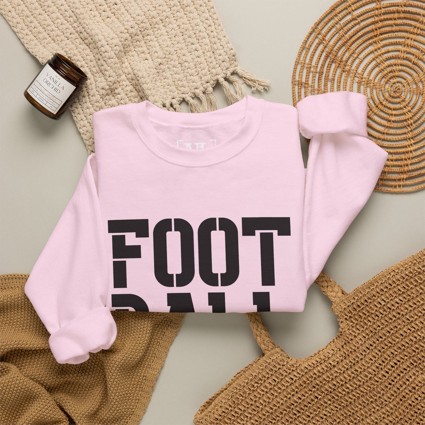 Football Mom Crewneck Sweatshirt