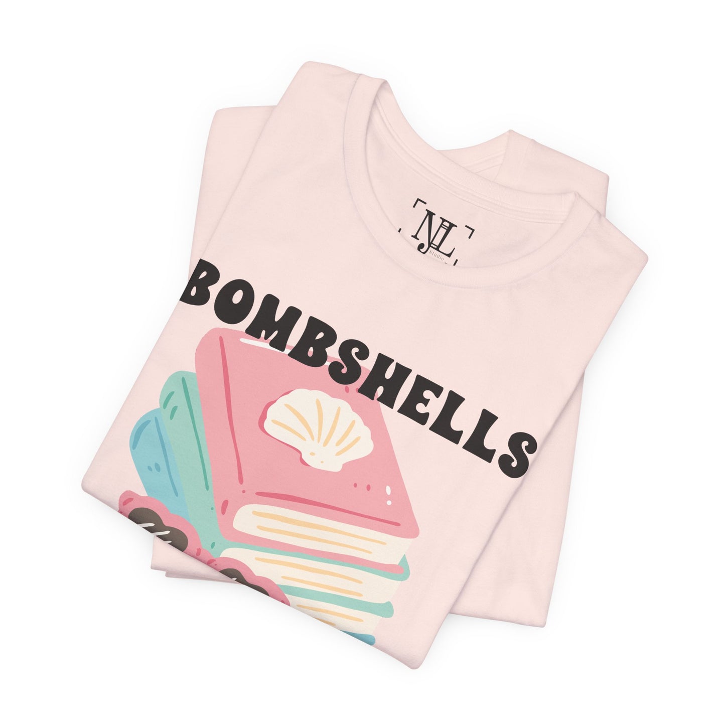Bombshells Read Books - Bookish Villa Inspired Tee