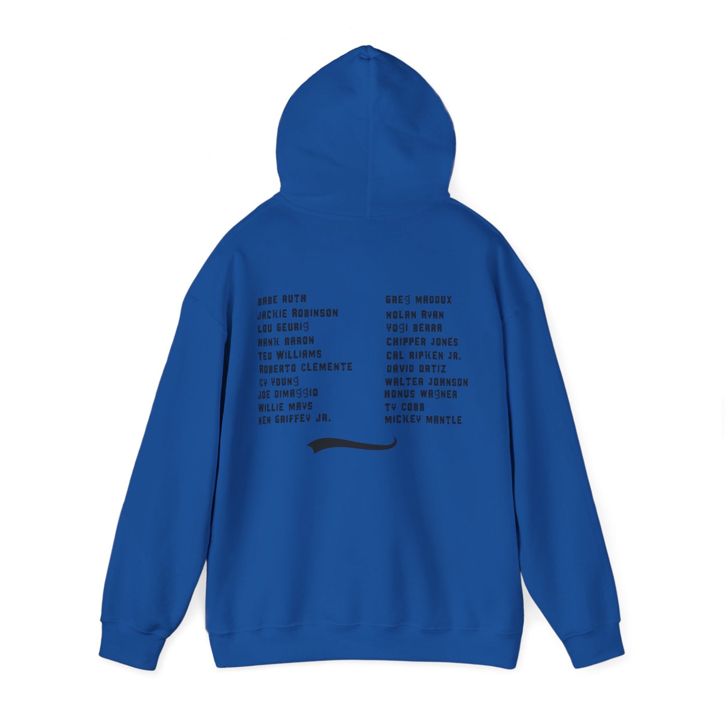 Baseball Tribute Hoodie — "Heroes Get Remembered, Legends Never Die" Hoodie