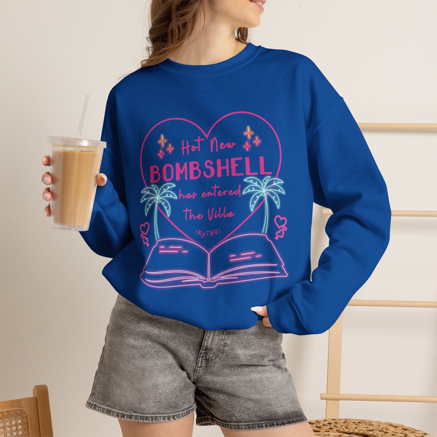 Hot New Bombshell Has Entered the Villa - Bookish Villa Inspired Sweatshirt