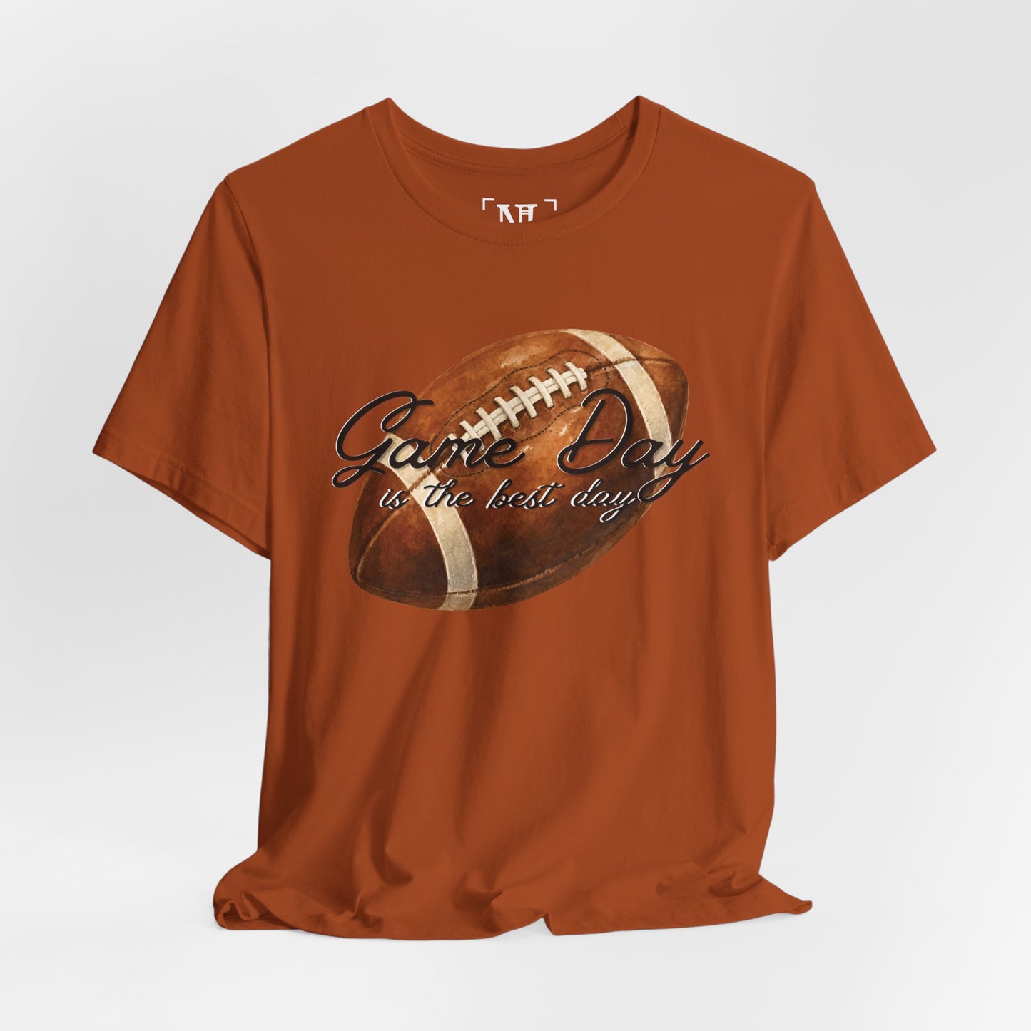 Game Day Football Tee — "Game Day is the best day" Vintage Football Shirt