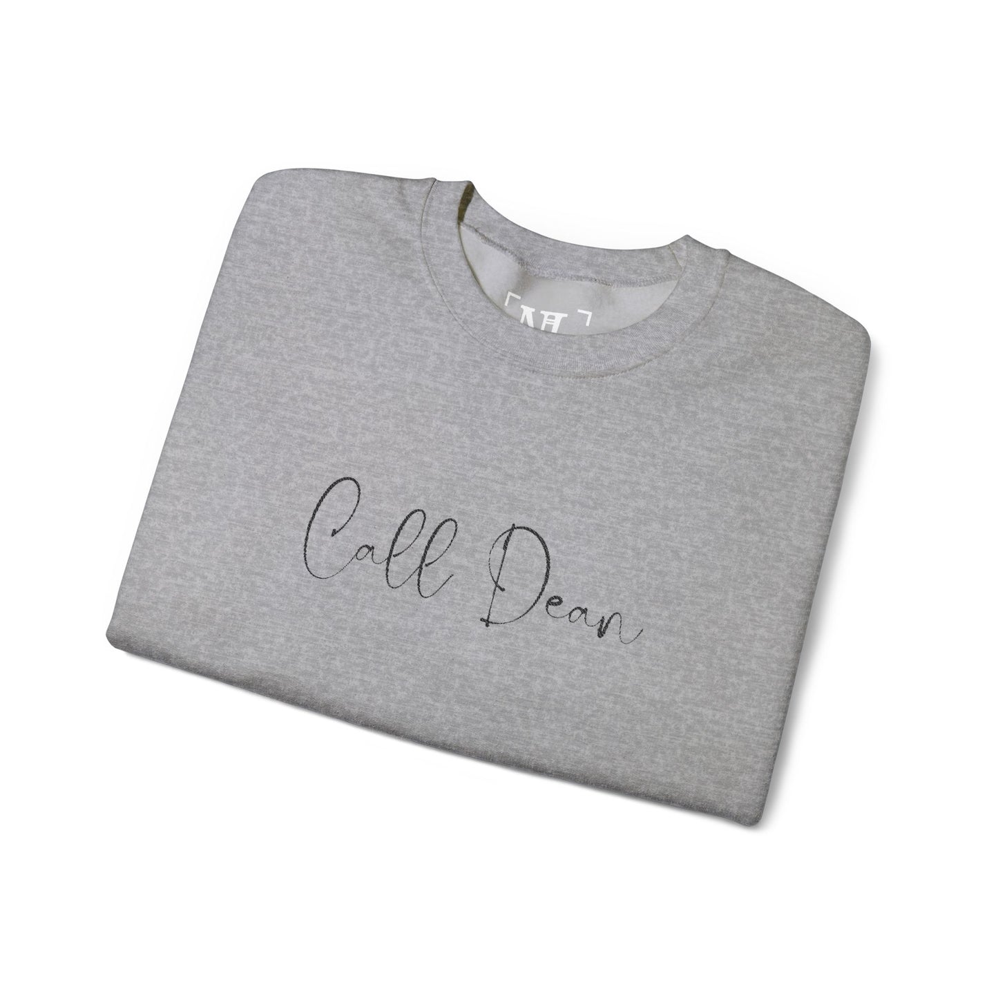 Call Dean - Hockey Romance Inspired Embroidered Sweatshirt