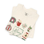 Vintage Merry Christmas - Short Sleeve Tee