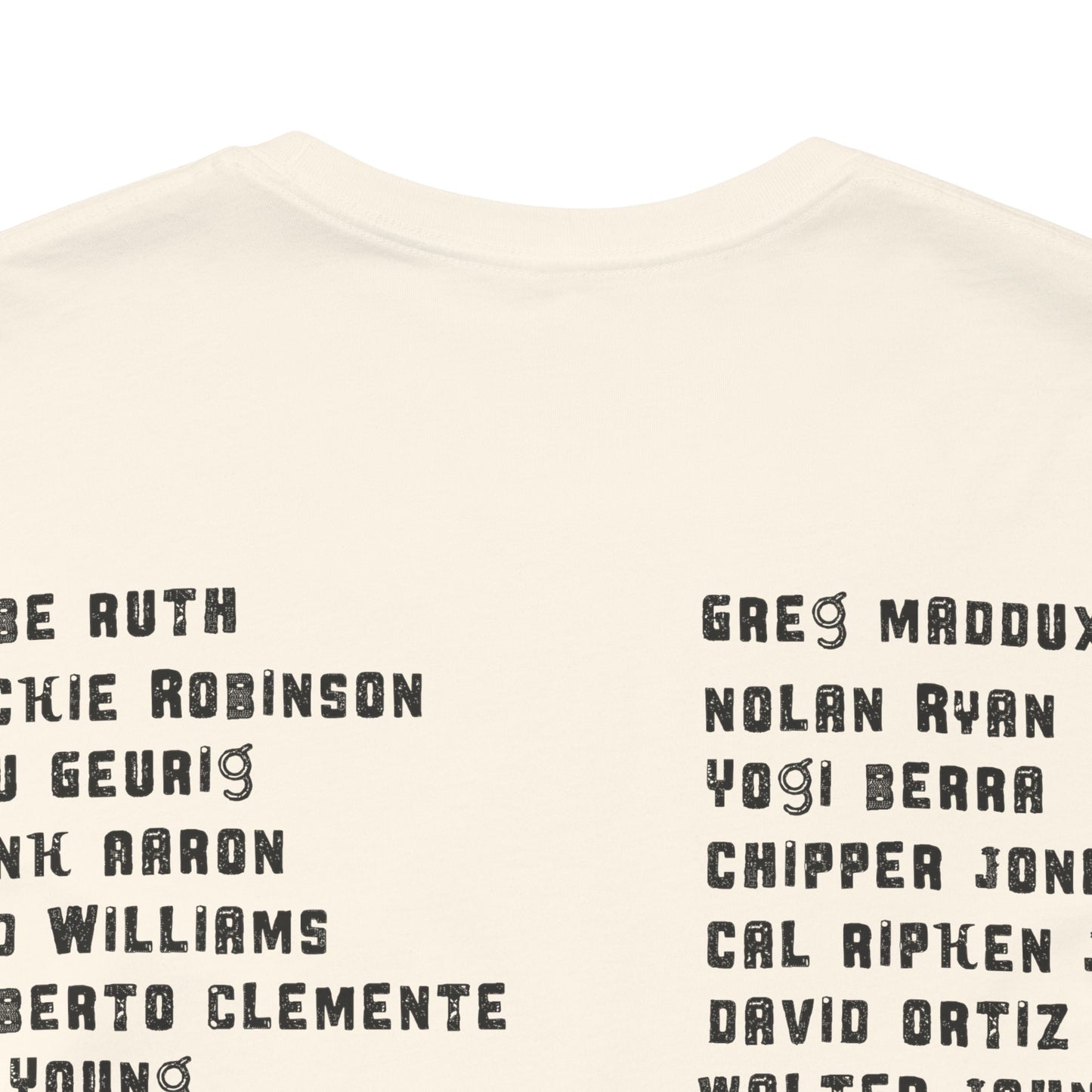 Baseball Tribute Tee — "Heroes Get Remembered, Legends Never Die"