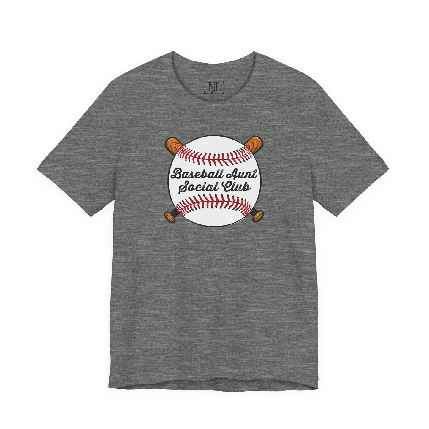 Baseball Aunt Social Club Tee — Women’s Baseball T-Shirt