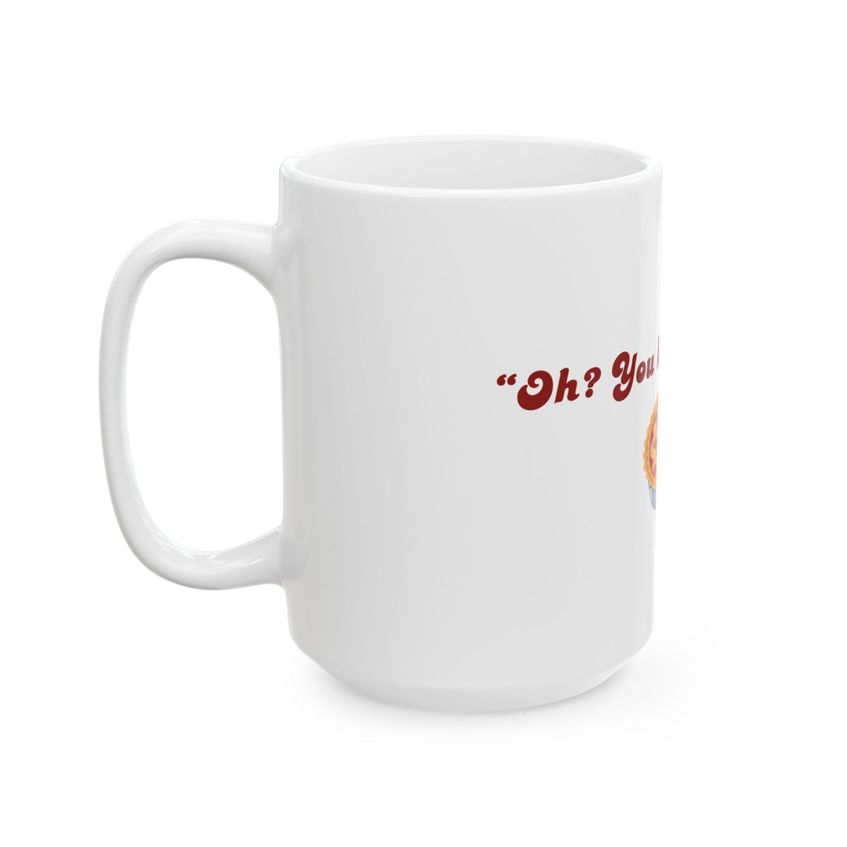 Oh, you know this one? Cherry Pie - Hockey Romance Inspired Mug