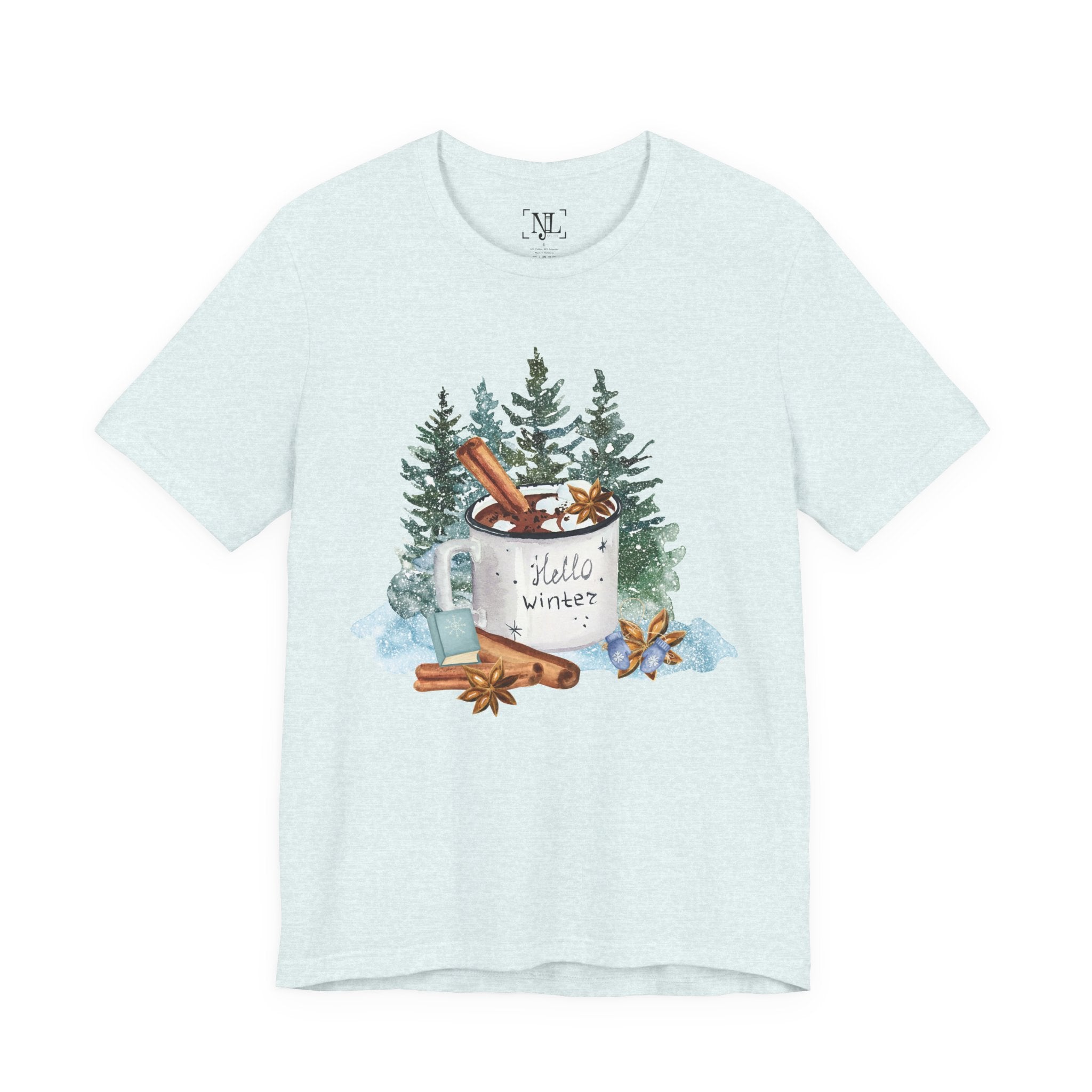 Hello Winter Mug Short Sleeve Tee