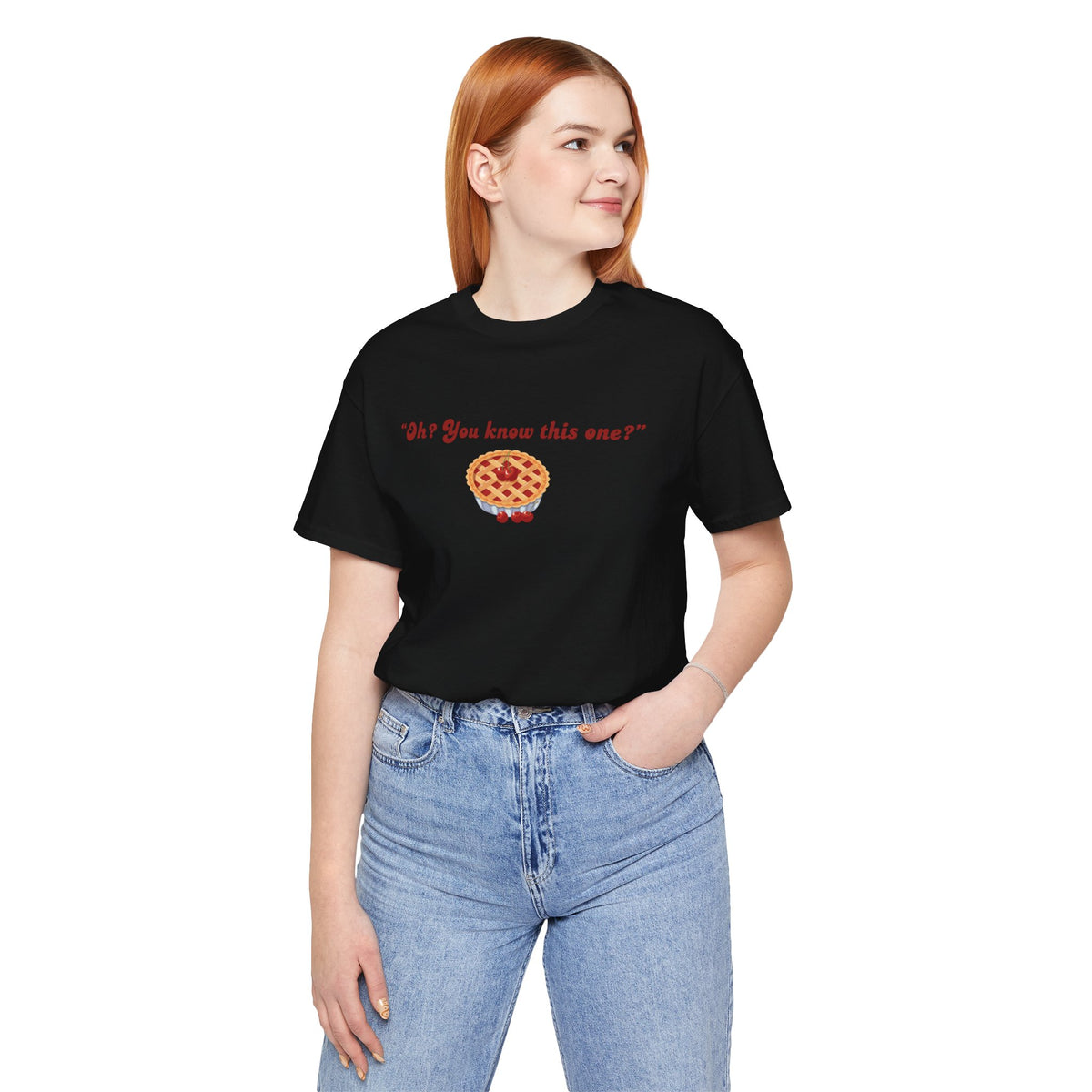 "Oh? You know this one?" Cherry Pie - Hockey Romance Inspired Tee
