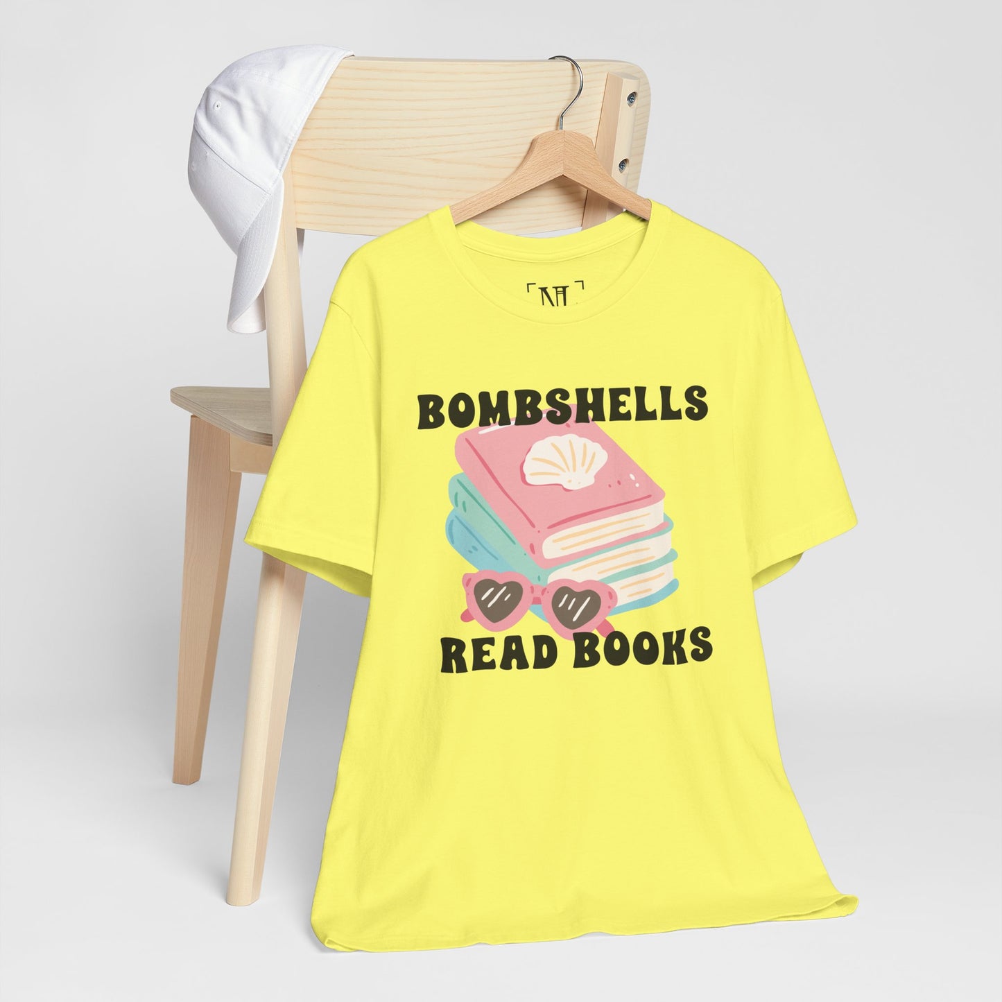 Bombshells Read Books - Bookish Villa Inspired Tee