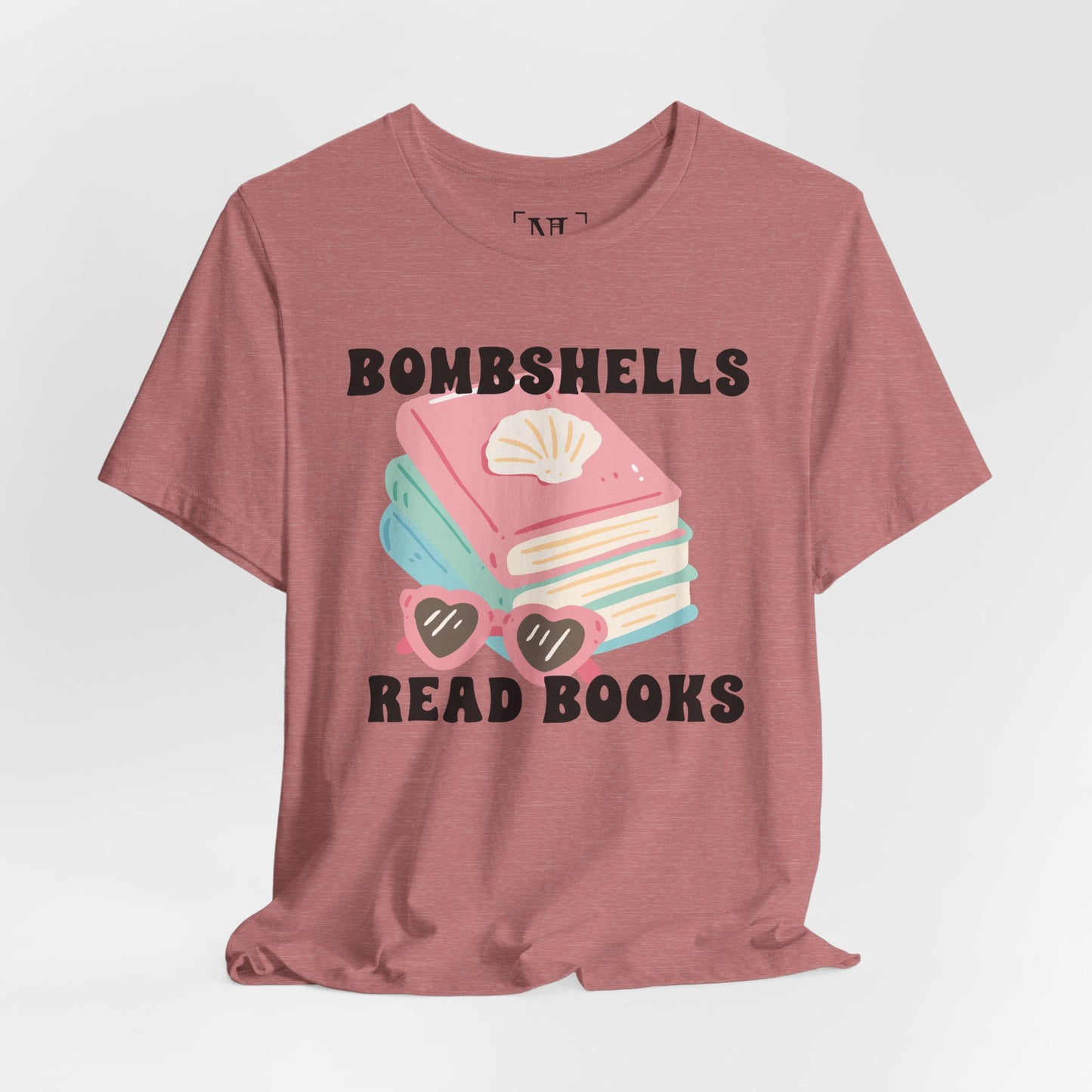 Bombshells Read Books - Bookish Villa Inspired Tee