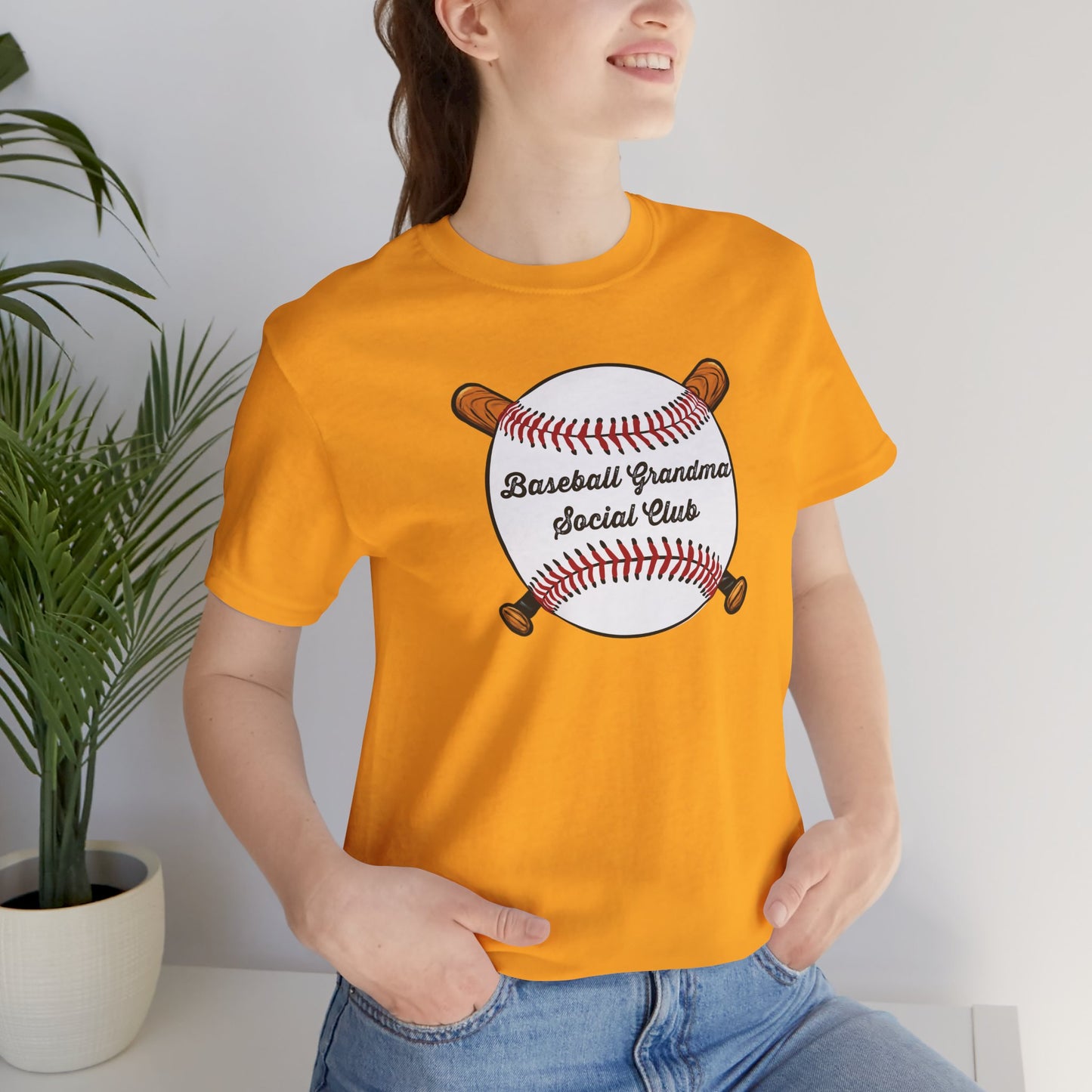Baseball Grandma Social Club Tee — Women’s Baseball T-Shirt