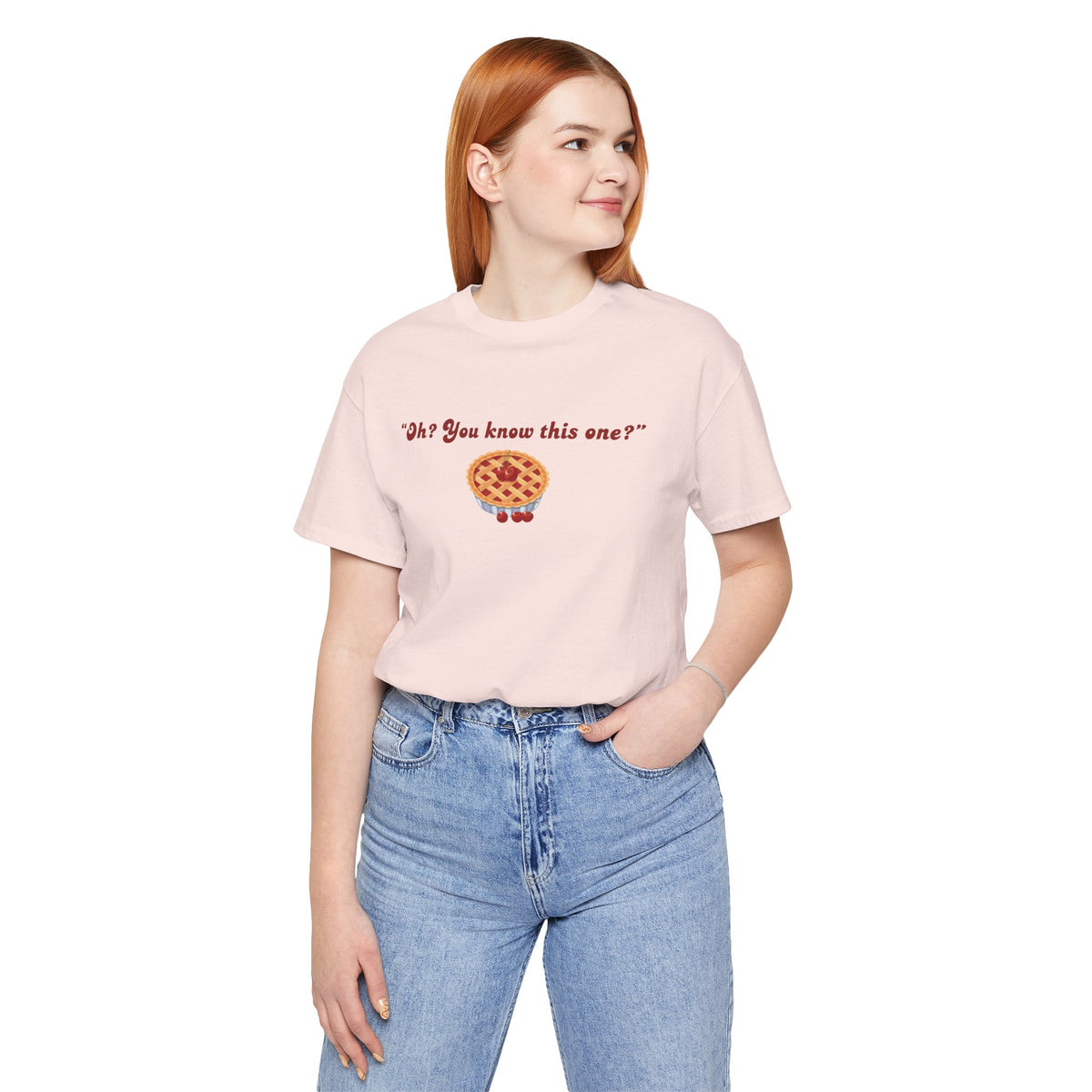 "Oh? You know this one?" Cherry Pie - Hockey Romance Inspired Tee