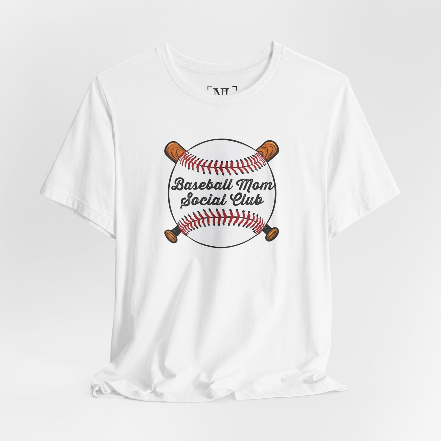 Baseball Mom Social Club Tee — Women’s Baseball Mom T-Shirt