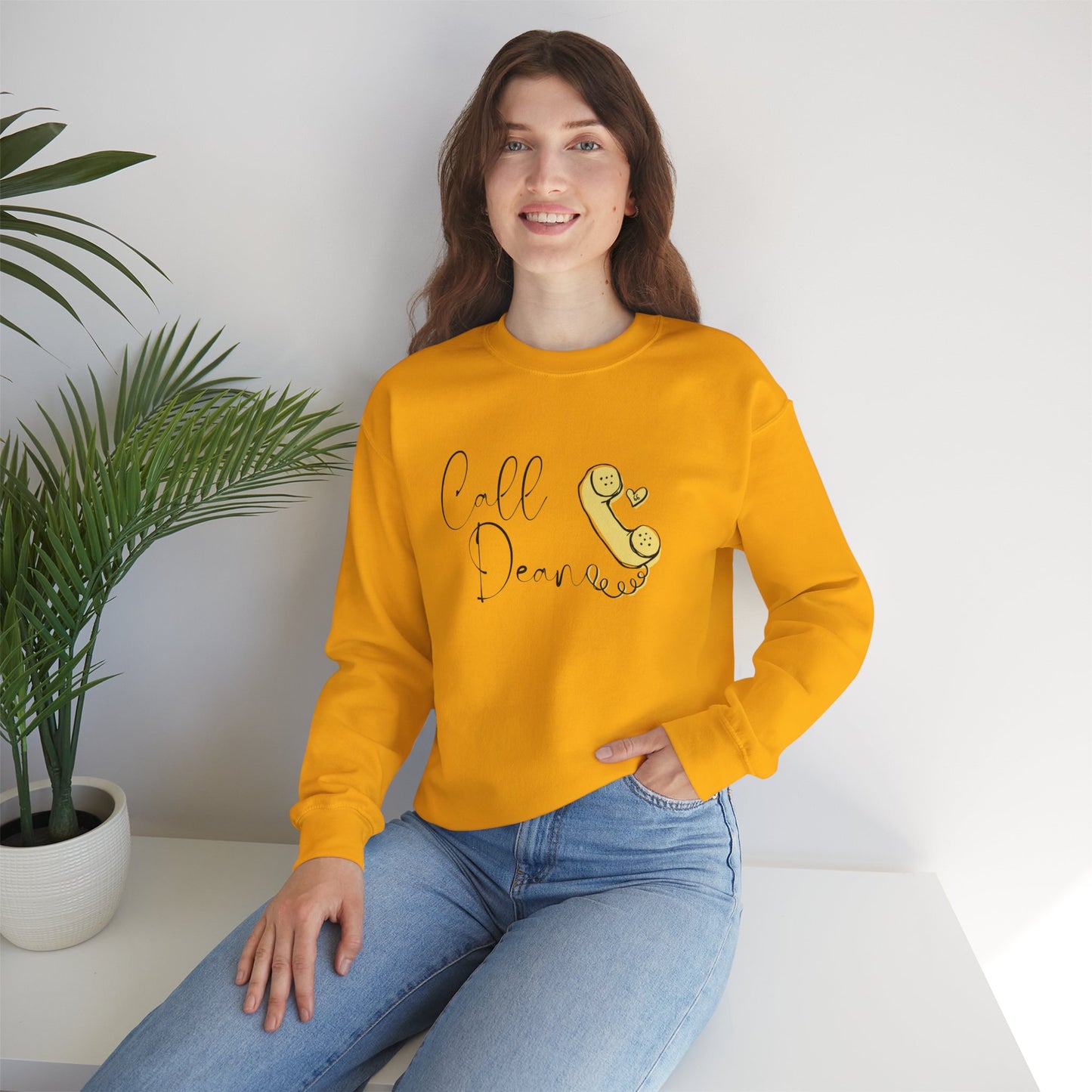 Call Dean - Hockey Romance Inspired Sweatshirt