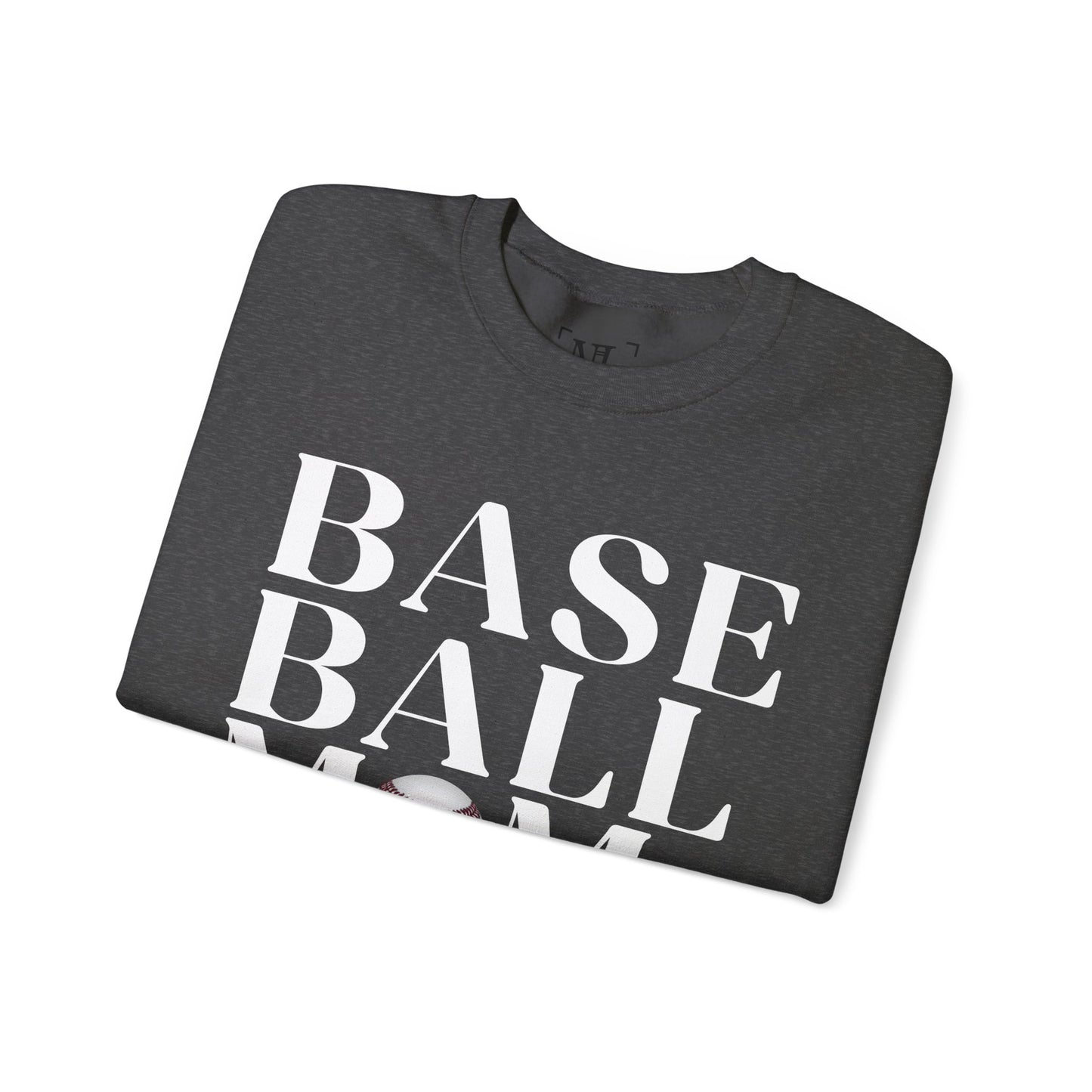 Baseball Mom Crewneck Sweatshirt - Baseball Graphic Pullover for Moms
