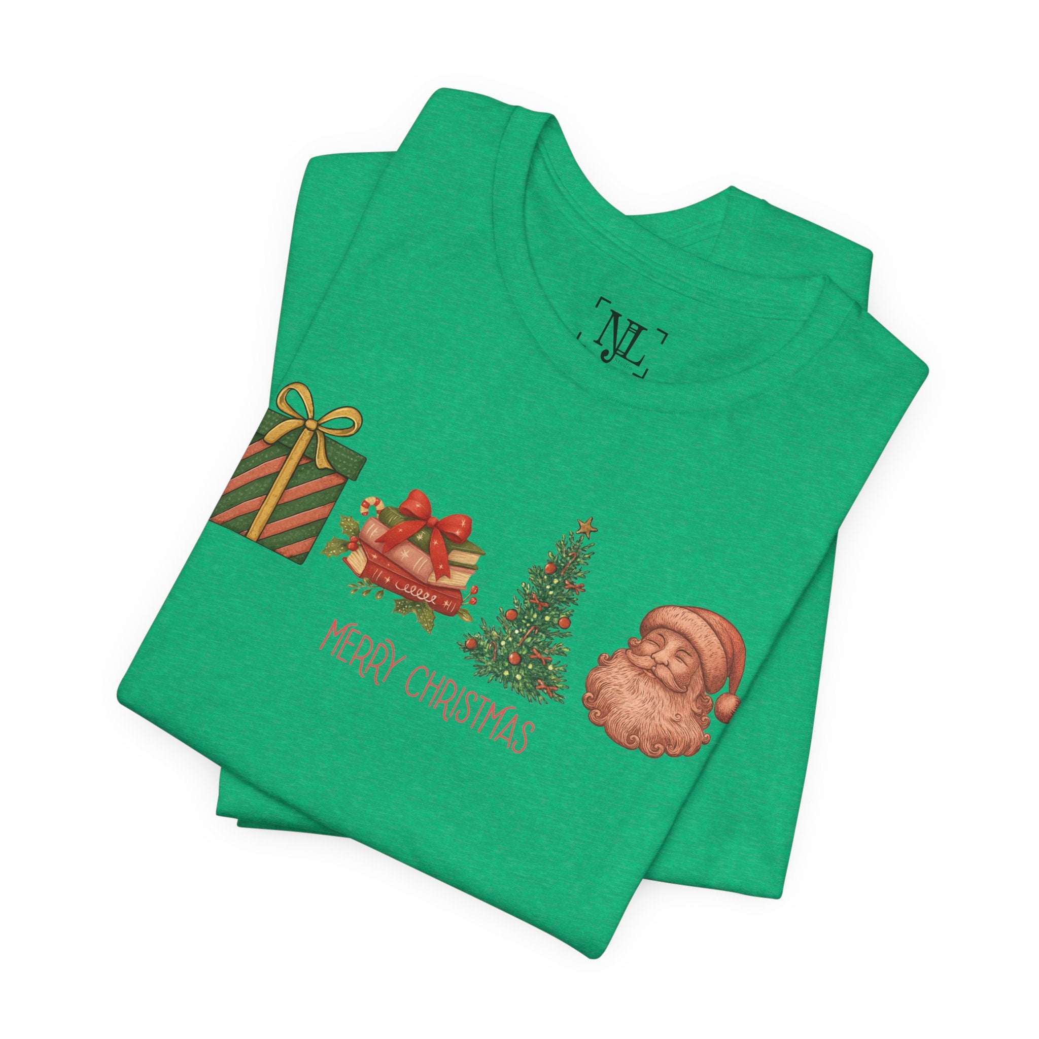 Vintage Christmas Icons - Short Sleeve Tee