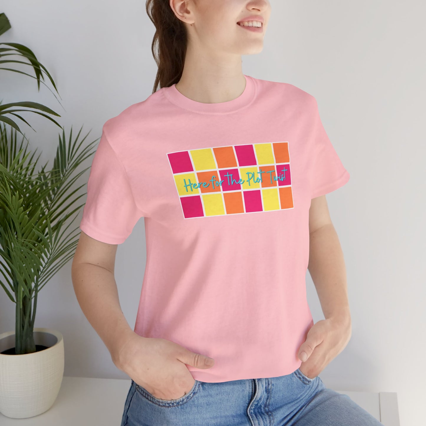 Here for the Plot Twist - Bookish Villa Inspired Tee