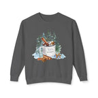 Hello Winter Mug Crewneck Sweatshirt