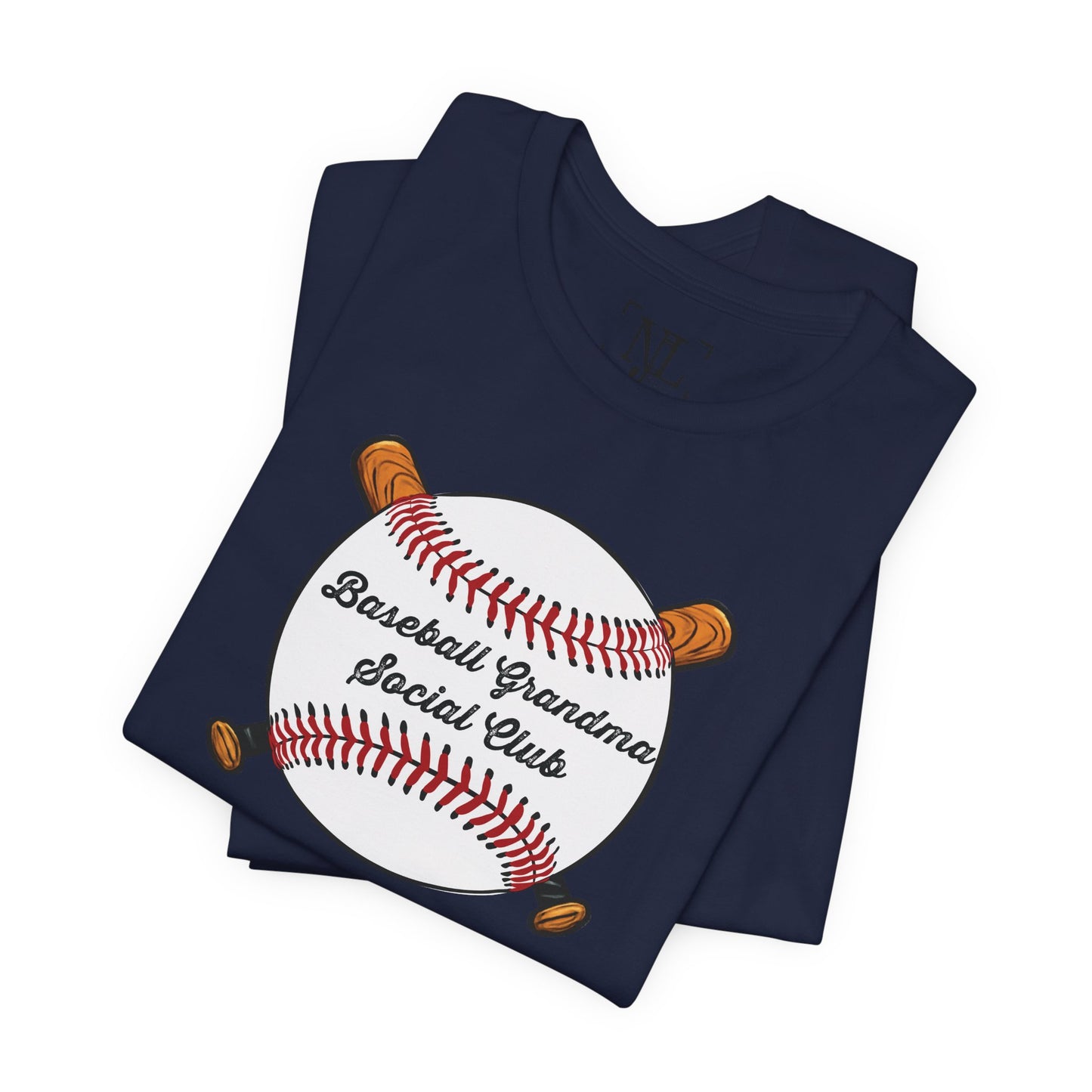 Baseball Grandma Social Club Tee — Women’s Baseball T-Shirt