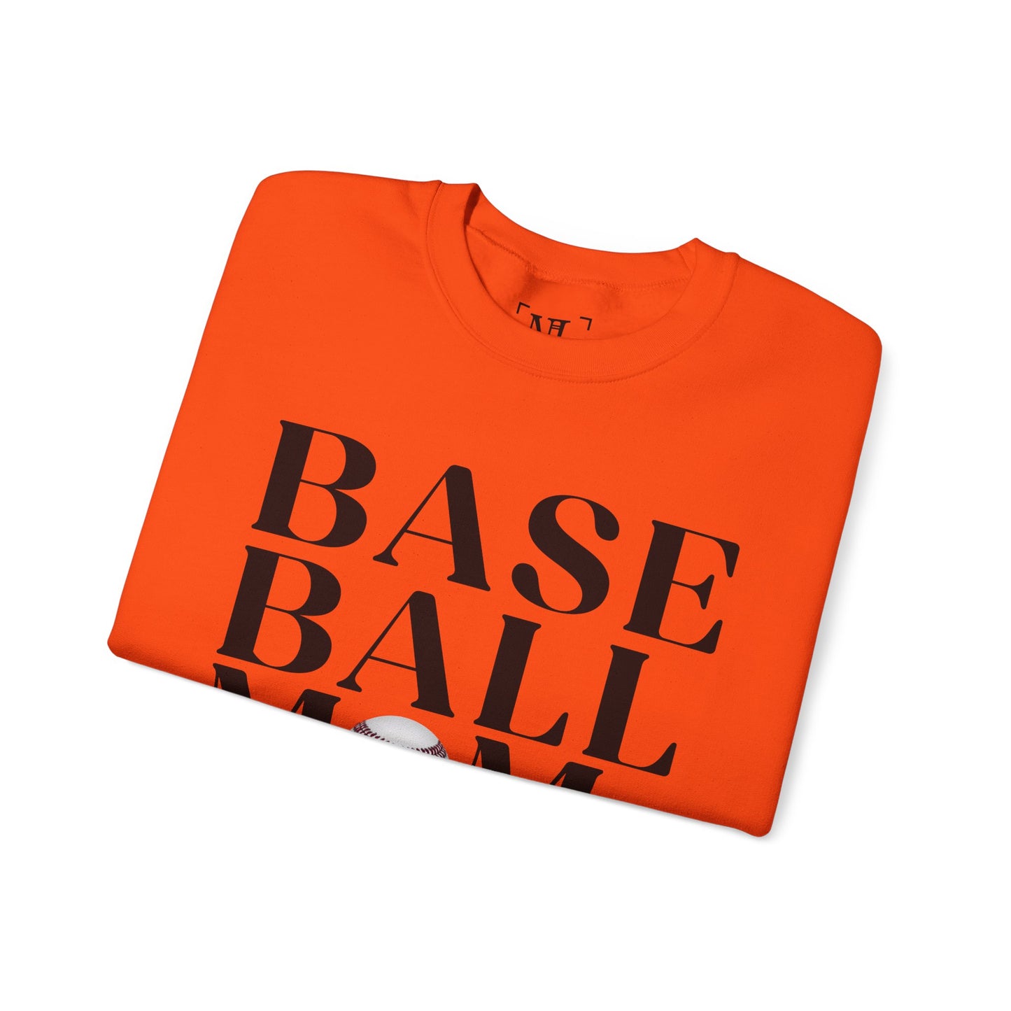 Baseball Mom Crewneck Sweatshirt - Baseball Graphic Pullover for Moms