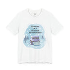 Reading in a Winter Wonderland Short Sleeve Tee