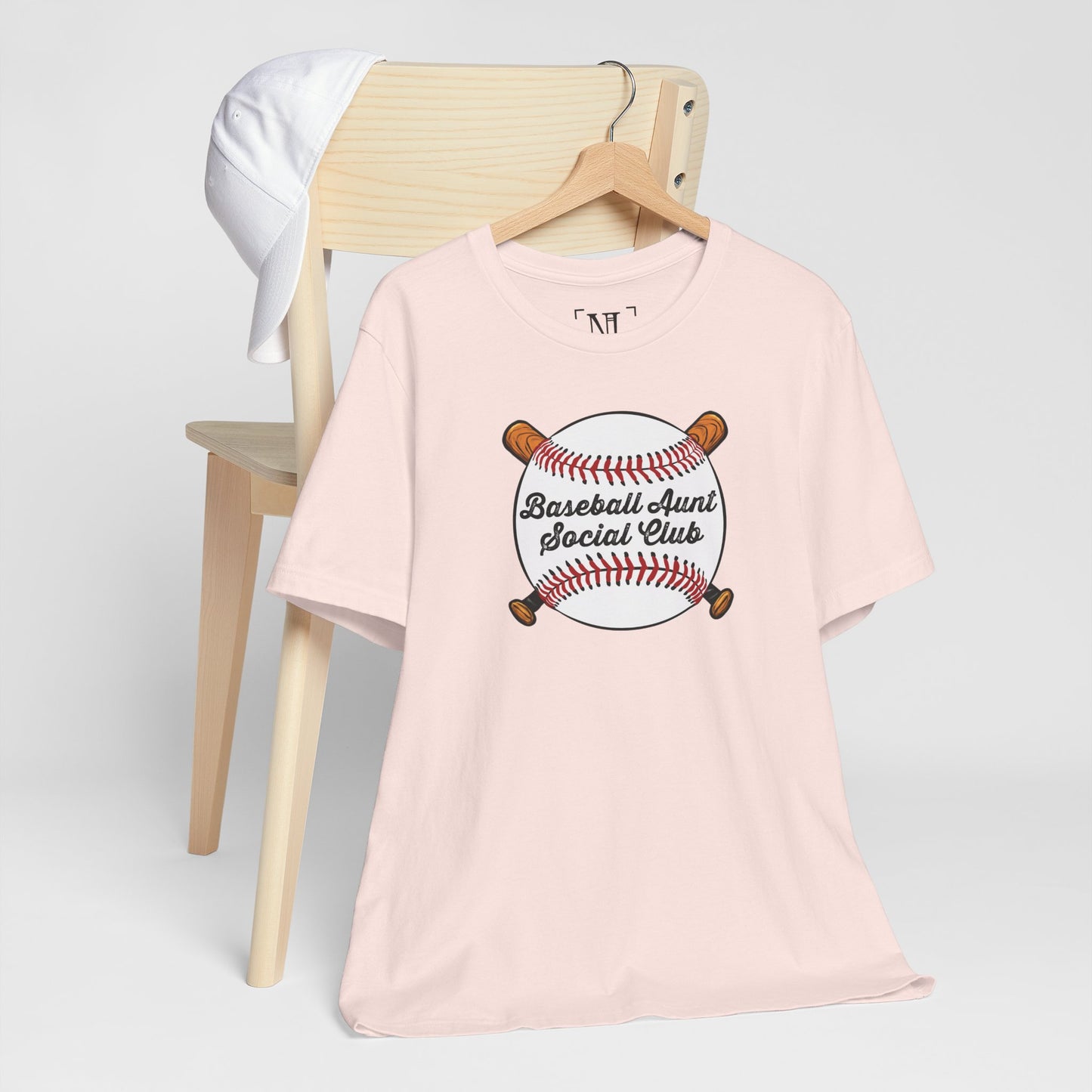 Baseball Aunt Social Club Tee — Women’s Baseball T-Shirt