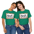 North Pole Library Short Sleeve Christmas Tee