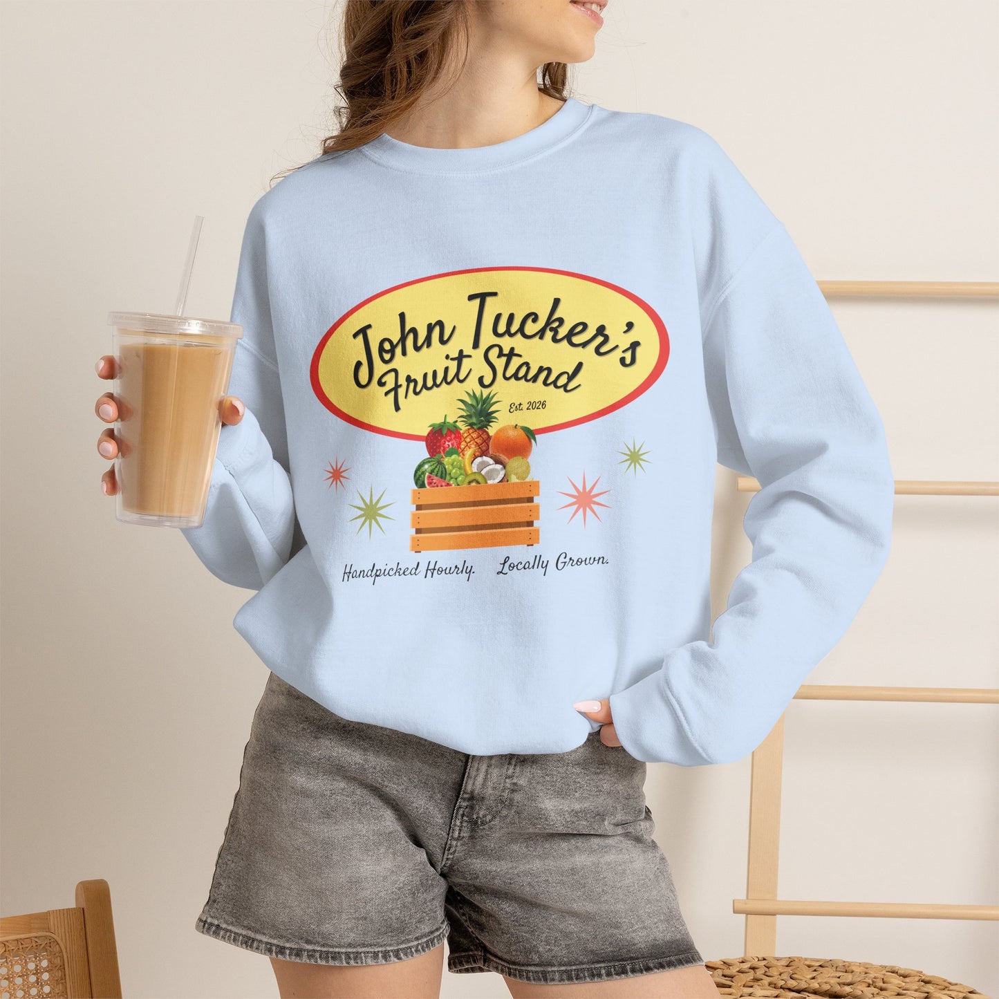 John Tucker's Fruit Stand - Hockey Romance Inspired Sweatshirt