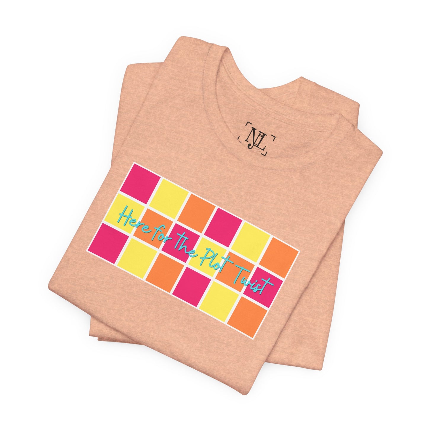 Here for the Plot Twist - Bookish Villa Inspired Tee