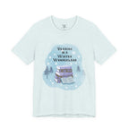 Reading in a Winter Wonderland Short Sleeve Tee