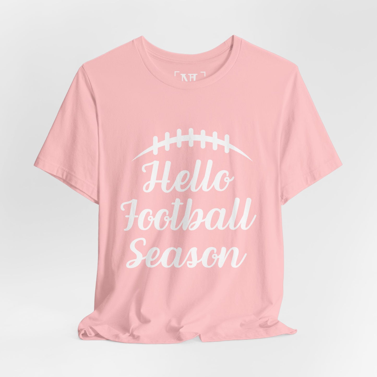 Hello Football Season - Graphic Tee (White Text)